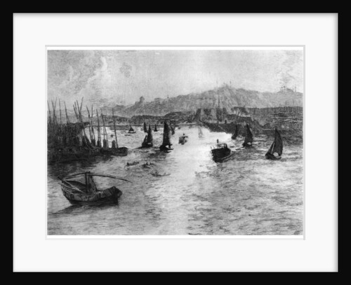 La Corne d'Or, Constantinople by Alexandre Lunois