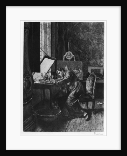 The Etcher by Paul Adolphe Rajon