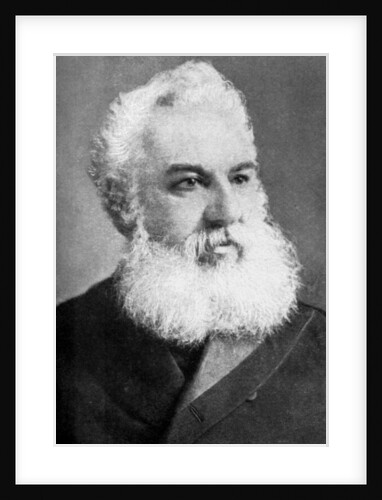 Alexander Graham Bell (1847-1922), Scottish-born American inventor by Anonymous