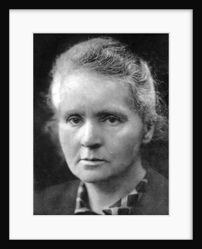 Marie Curie (1867-1934), Polish-born French physicist by Anonymous