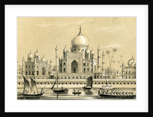 The tomb of the favourite Sultan of Akbar Khan at Agra by Anonymous