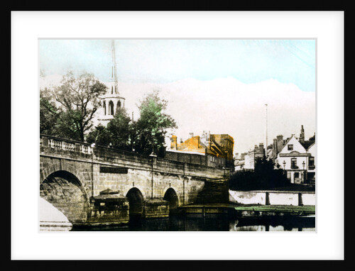 The bridge at Wallingford, Oxfordshire by Cavenders Ltd