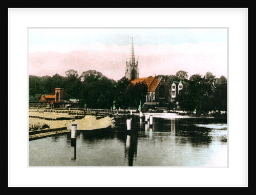 The River Thames at Marlow, Buckinghamshire by Cavenders Ltd