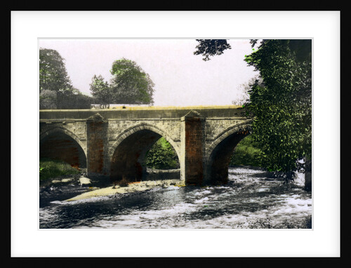 Bridge over the River Derwent, Matlock, Derbyshire by Cavenders Ltd