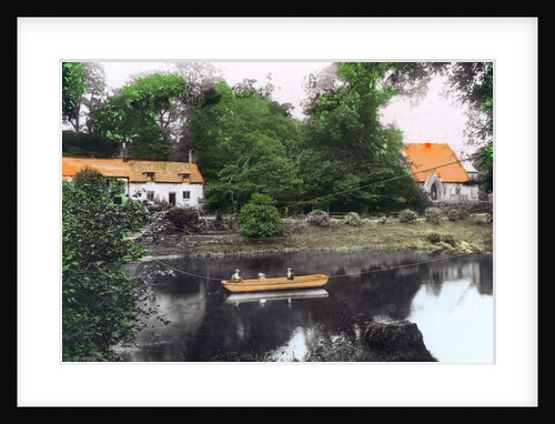 Erbistock Ferry and Church, Wrexham by Cavenders Ltd