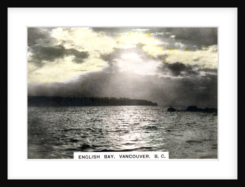 Sunset over English Bay, Vancouver, British Columbia, Canada by Cavenders Ltd