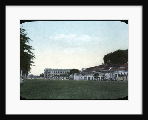 War department buildings and military college, Bangkok, Siam by Anonymous