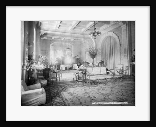 The reception hall, Viceregal Lodge, India by Anonymous