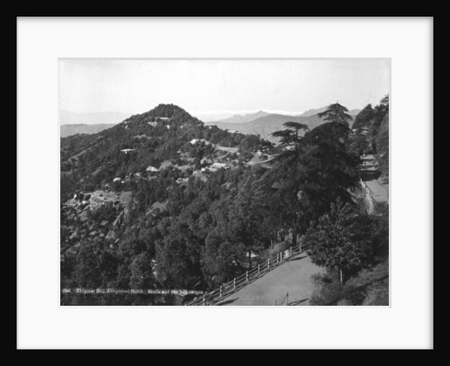Longwood Hotel, Elysium Hill, Shimla hill range, India by Anonymous
