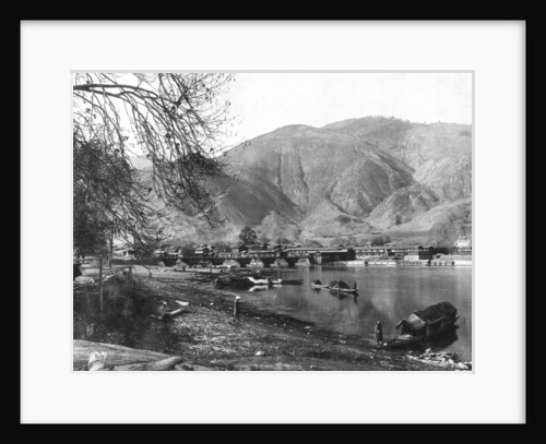 Baramulla, Kashmir, India by F Bremner