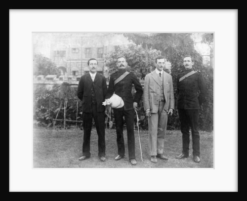 Europeans, Alipore, India by FL Peters