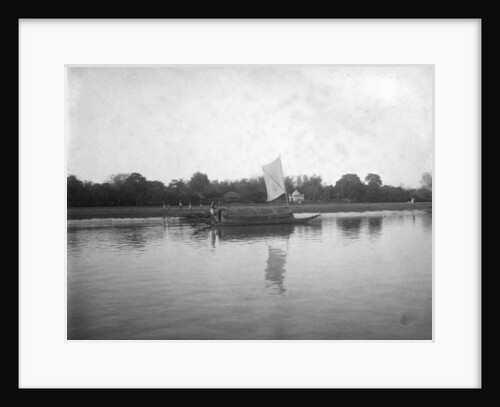 Hooghly River, Alipore, India by FL Peters