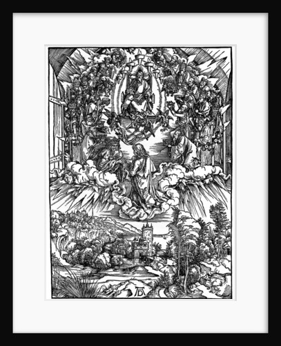 Scene from the Apocalypse, St John before God the Father and the Twenty-Four Elders by Albrecht Dürer