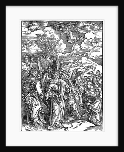 The Four Angels holding the winds by Albrecht Dürer