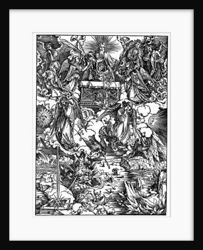 The Opening of the Seventh Seal, The Seven Angels with the trumpets by Albrecht Dürer