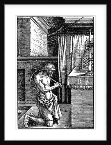 Der Bussende by Albrecht Dürer