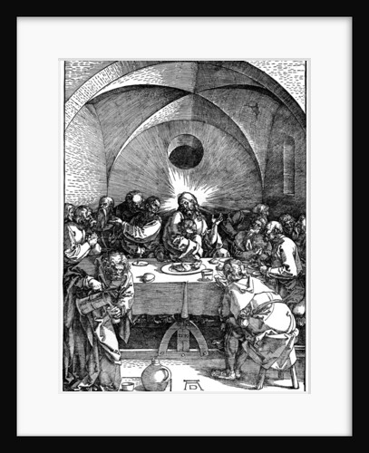 The Last Supper' from the 'Great Passion' series by Albrecht Dürer