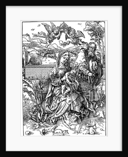 The Holy Family with the Three Hares by Albrecht Dürer