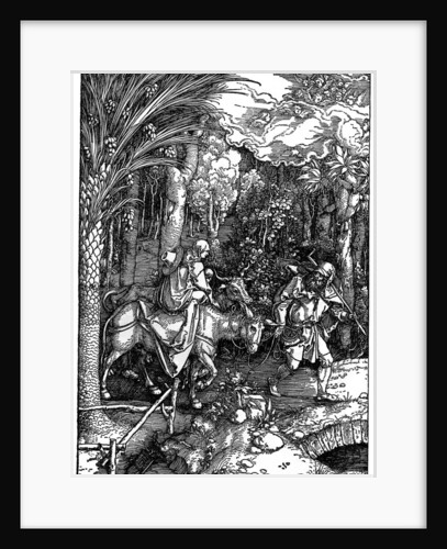 The Flight into Egypt by Albrecht Dürer