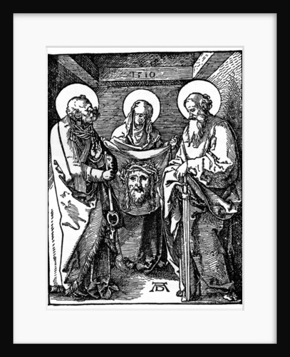 St Veronica with the Sudarium between St Peter and Paul by Albrecht Dürer