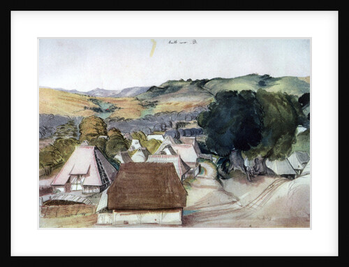 View of Kachreuth, near Nuremberg by Albrecht Dürer