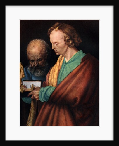 'St John with St Peter', (detail) by Albrecht Dürer