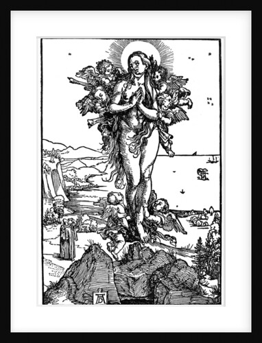 Ascension of Maria Magdalena by Albrecht Dürer