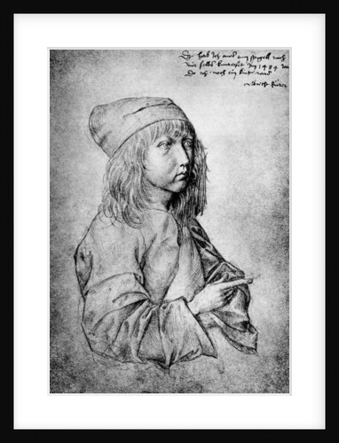 Self portrait at the age of thirteen by Albrecht Dürer