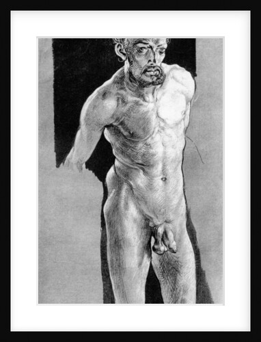 Self Portrait in the Nude by Albrecht Dürer