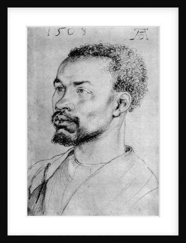 Portrait of a Negro by Albrecht Dürer