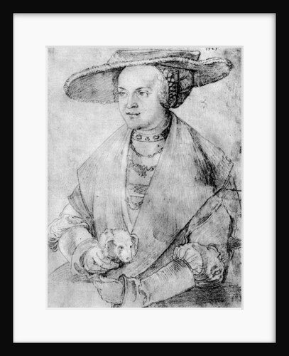 Susanne von Brandenburg-Ansbach by Albrecht Dürer