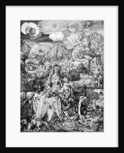 The Virgin and many animals by Albrecht Dürer