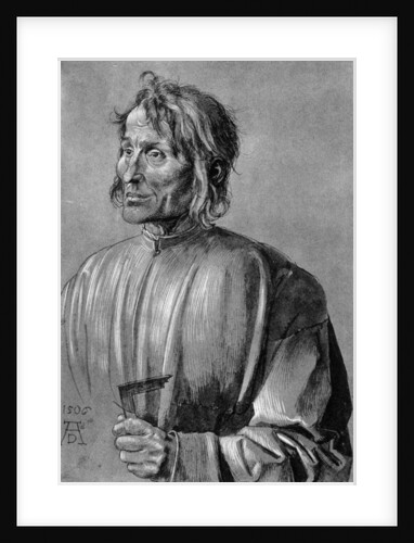 Building master Hieronymus of Augsburg by Albrecht Dürer