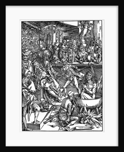 The Torture of St John the Evangelist by Albrecht Dürer