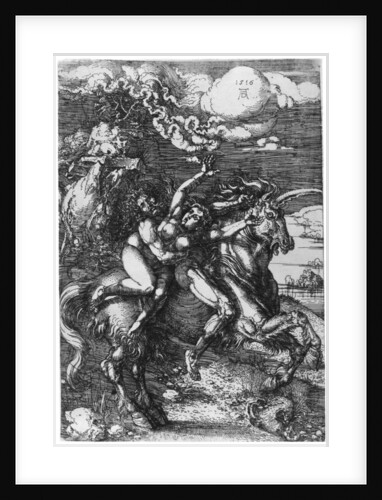 The Abduction on the Unicorn by Albrecht Dürer