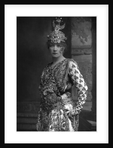 Sarah Bernhardt (1844-1923), French stage actress by W&D Downey