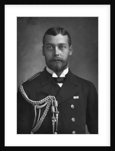 Prince George, the Prince of Wales and future King George V by W&D Downey