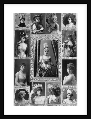 Leading actresses of the 19th century by W&D Downey