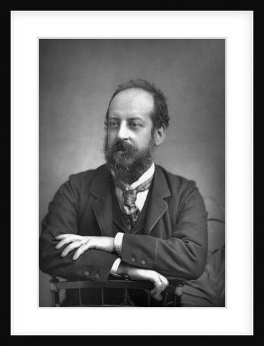 Sir James Dromgole Linton (1840-1916), English painter by W&D Downey