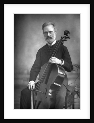 Carlo Alfredo Piatti (1822-1901), Italian violoncellist by W&D Downey