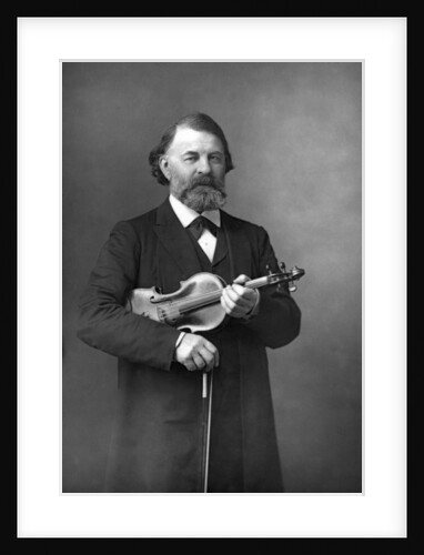 Joseph Joachim (1831-1907), Hungarian violinist, conductor and composer by W&D Downey