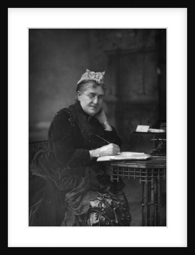 Eliza Lynn Linton (1822-1898), British novelist, essayist, and journalist by W&D Downey