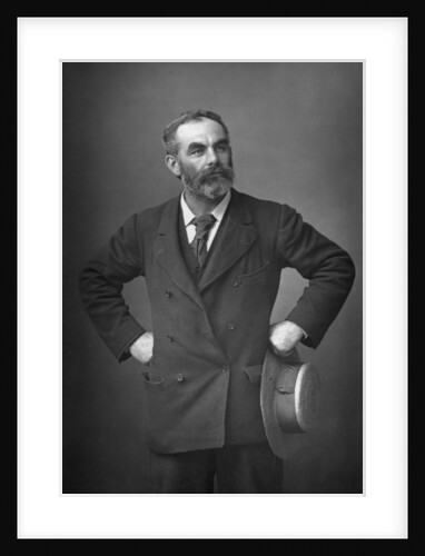 John Burns (1858-1943), English trade unionist, anti-racist, socialist and politician by W&D Downey