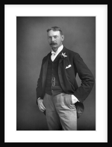 Jerome K. Jerome (1859-1927), English author by W&D Downey