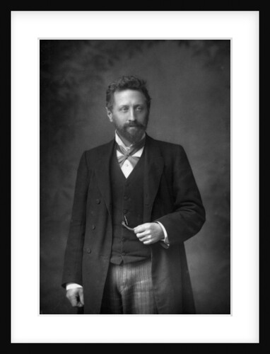 Professor William Edward Ayrton (1847-1908), British physicist and electrical engineer by W&D Downey