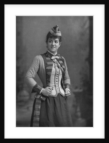 Zelie de Lussan (1861-1949), American mezzo-soprano by W&D Downey