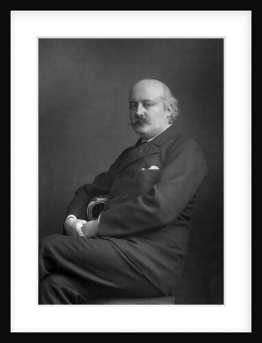 Sir Charles Hubert Hastings Parry (1848-1918), English composer by W&D Downey
