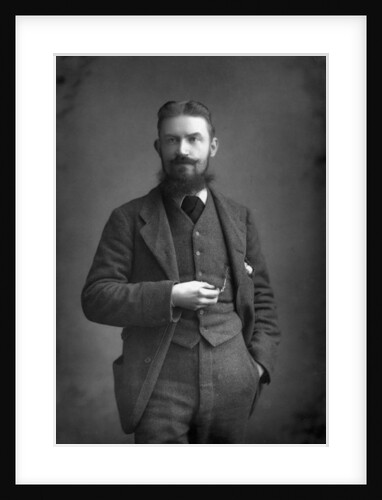 George Bernard Shaw (1856-1950) Irish dramatist, critic and Fabian by W&D Downey