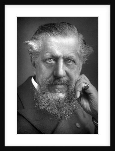 Sir Edwin Arnold (1832-1904), English poet and journalist by W&D Downey