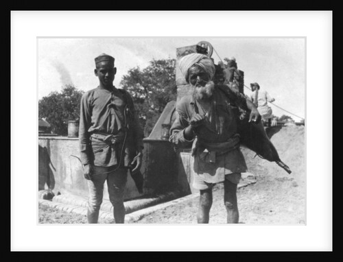 Bhistis, or water carriers, Agra, India by Anonymous